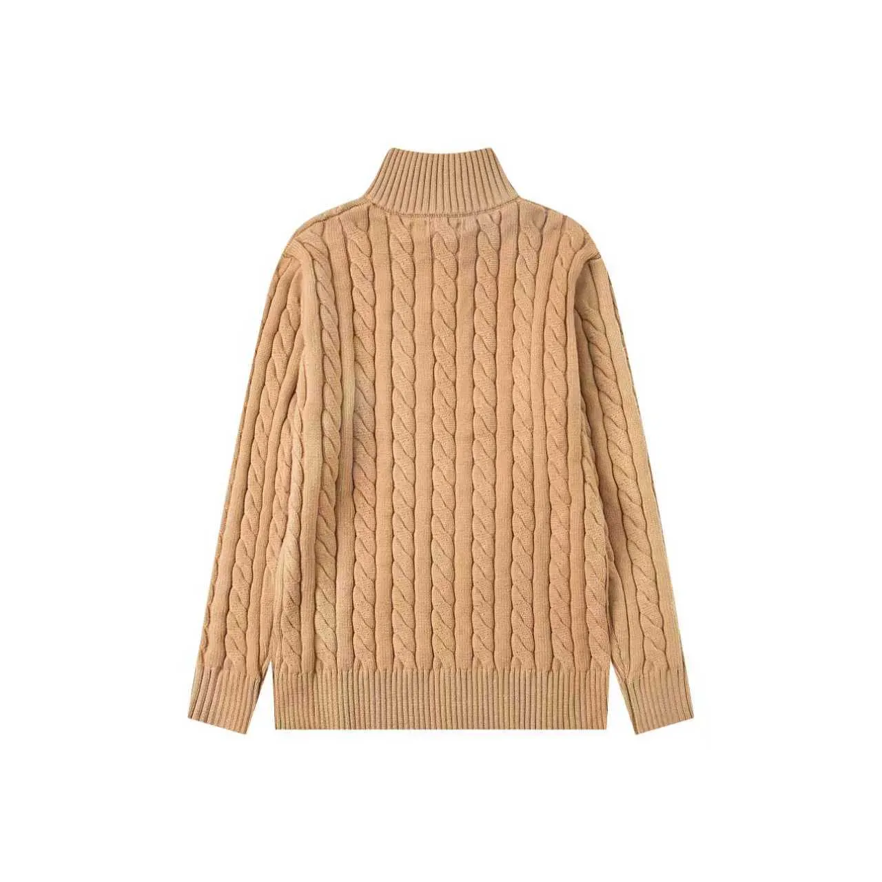 P250 model number: Y196 Ralph Lauren Men's half-zip twist sweater has a really nice style. It can be worn alone or as a jacket to be worn inside or outside. The upper body shows personal fashion charm. Four colors are available. Same style for men and women. A must-have item for new summer products. Hang tag. Hanging beads. Washable packaging bag. Full set of accessories. Very good appearance. Super exquisite workmanship. Size: S-XL